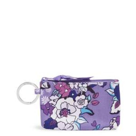 🆕NWT Factory Style Zip ID Case in Signature Cotton - ENCHANTED GARDEN - Picture 1 of 2